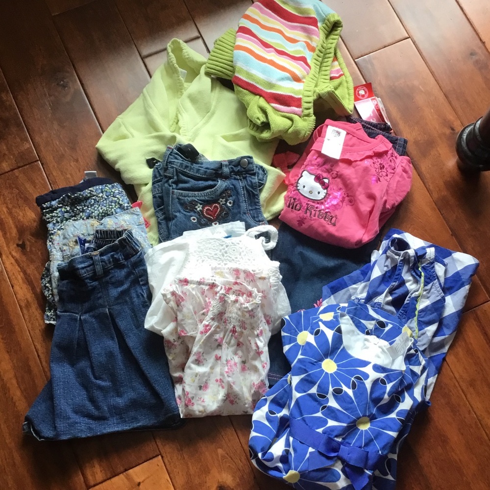Size 5 Bundle girls clothing 12 items
